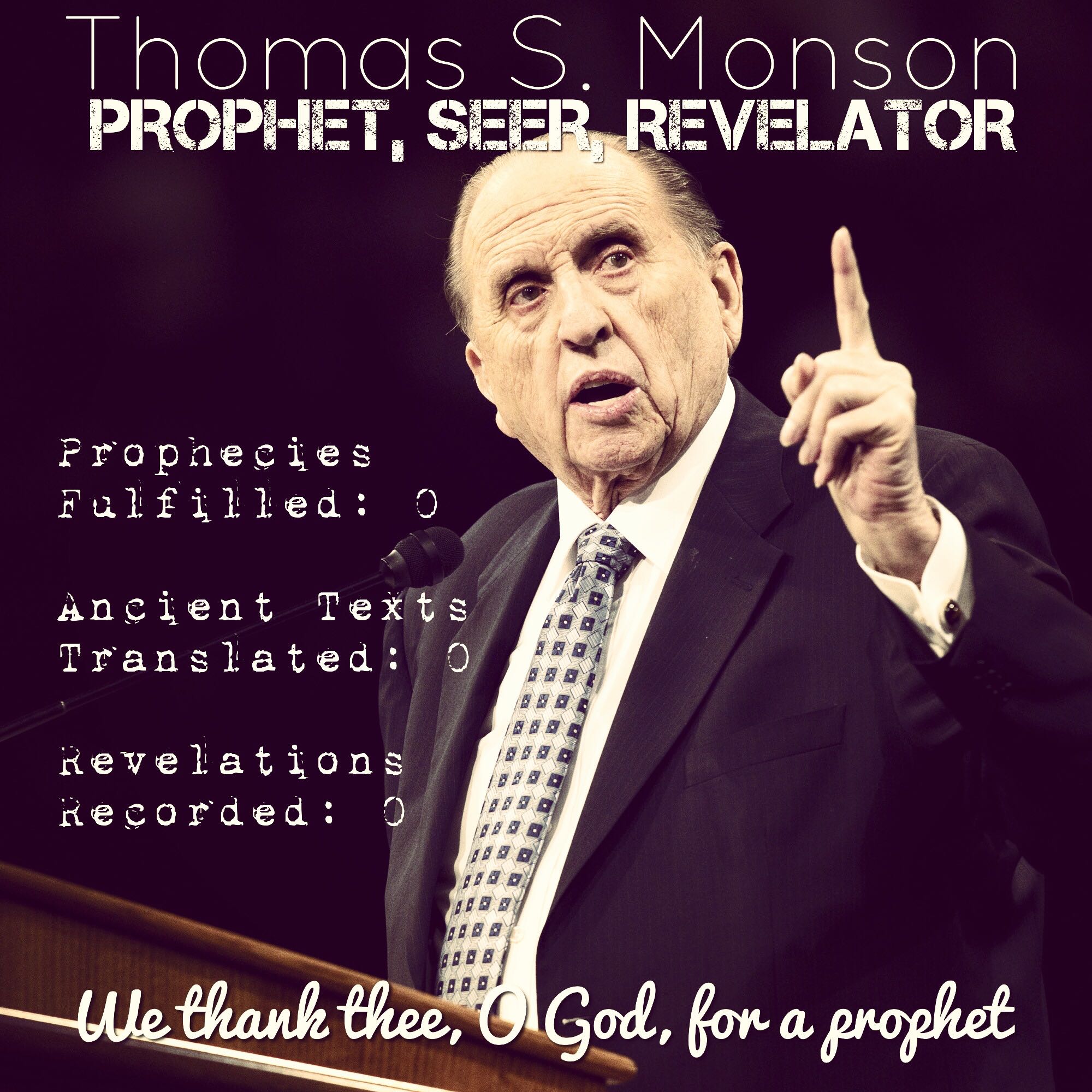 prophet, seer, revelator