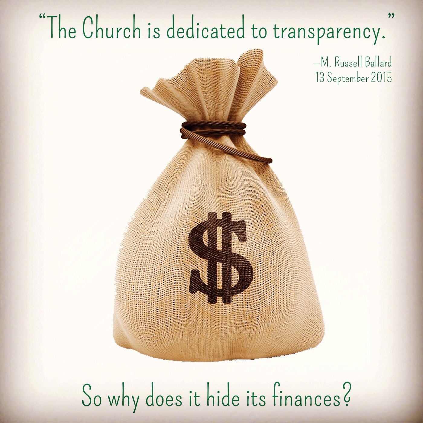 Financial transparency